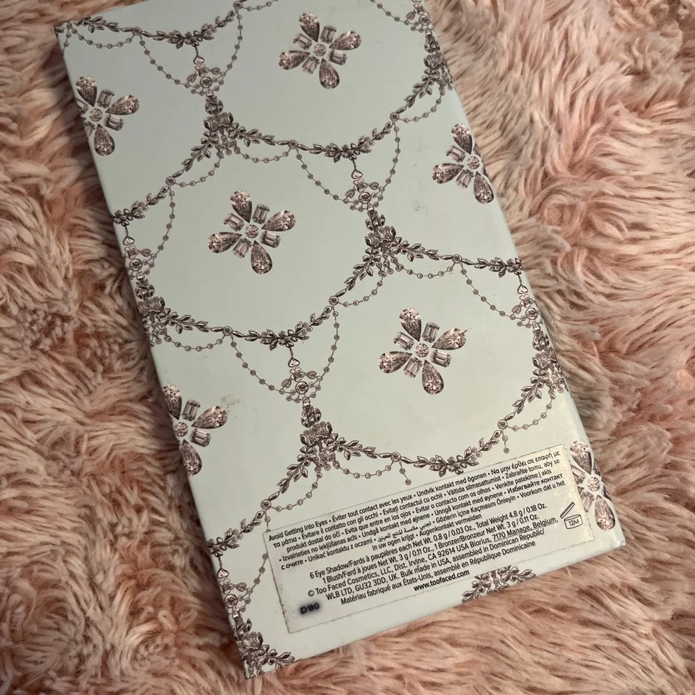 Women's Too Faced Light Blue Silver Eyeshadow Palette One Size